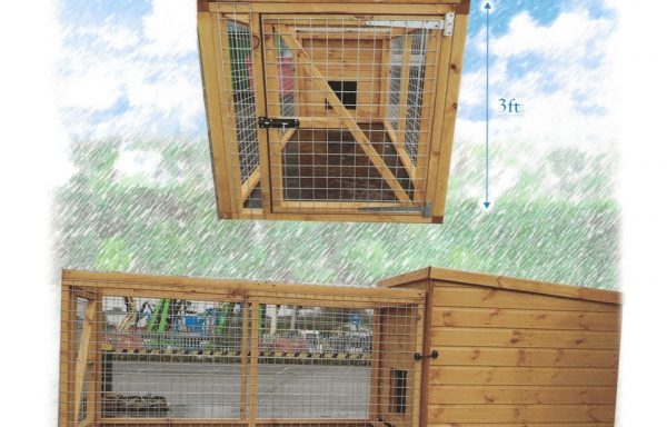 Dog Kennel With Removable Run